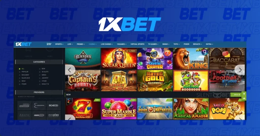 1xBet slots- tragamonedas